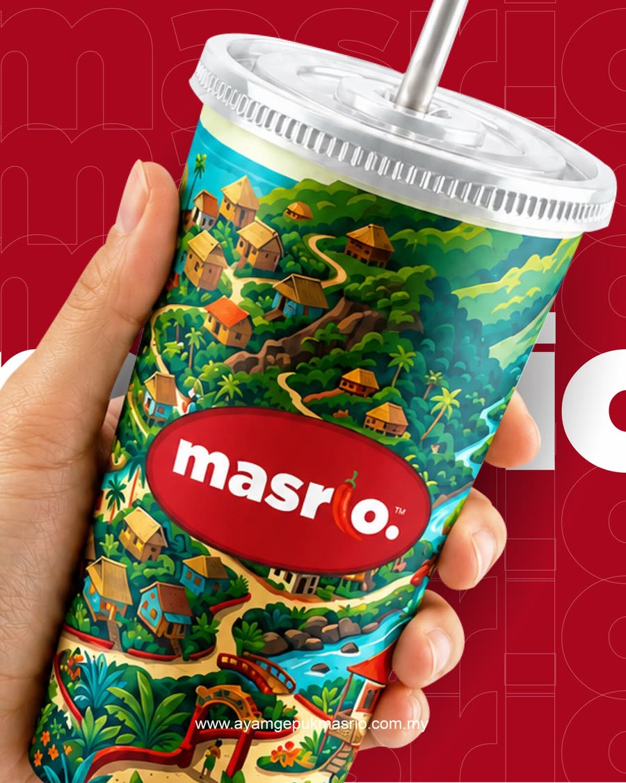 Teh Botol Masrio Free Flow drink