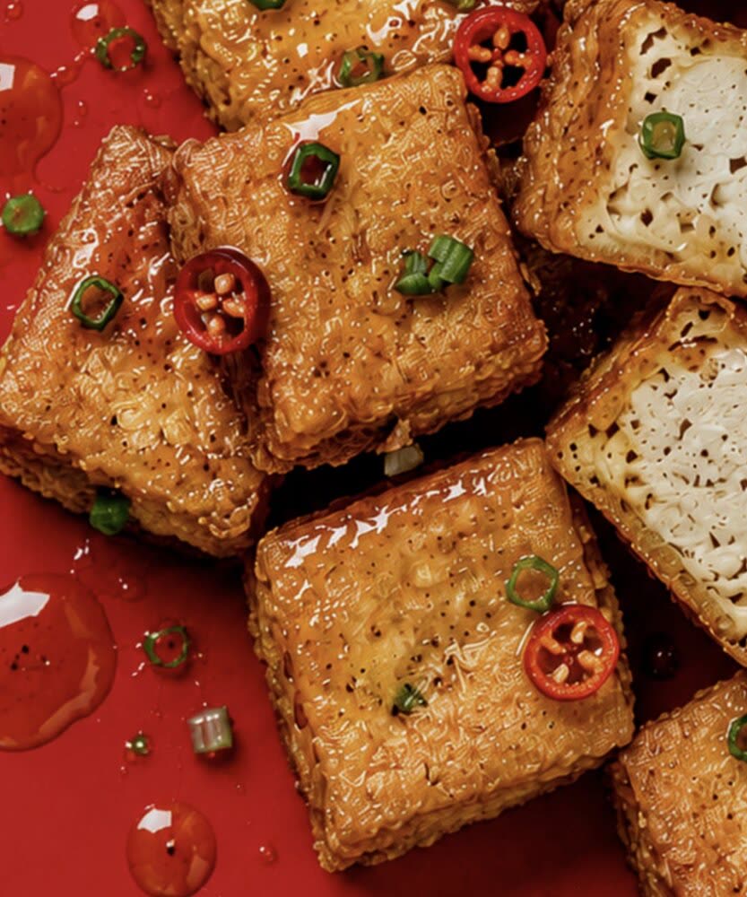 Tauhu Goreng, crispy fried tofu